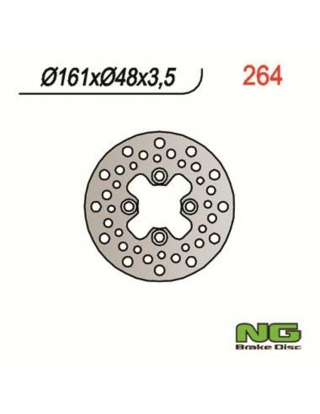 Disque de frein NG BRAKES fixe - 264