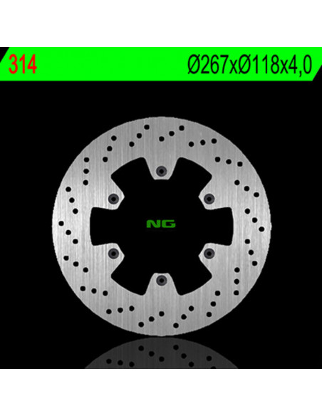 Disque de frein NG BRAKES fixe - 314