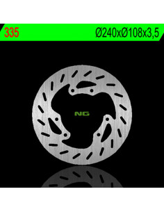 Disque de frein NG BRAKES fixe - 335