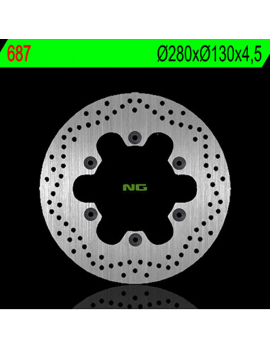 Disque de frein NG BRAKES fixe - 687