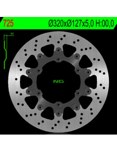 Disque de frein NG BRAKES flottant - 725