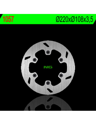 Disque de frein NG BRAKES fixe - 1057
