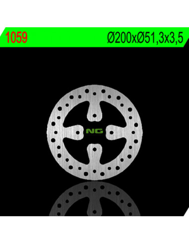 Disque de frein NG BRAKES fixe - 1059