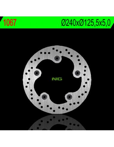 Disque de frein NG BRAKES fixe - 1067