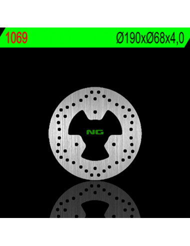 Disque de frein NG BRAKES fixe - 1069