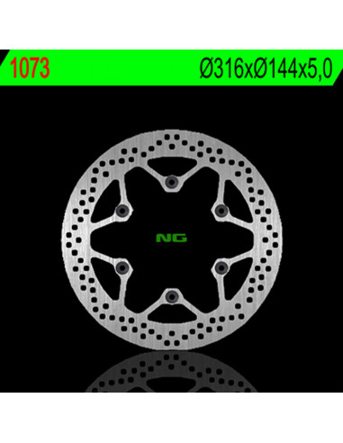 Disque de frein NG BRAKES fixe - 1073