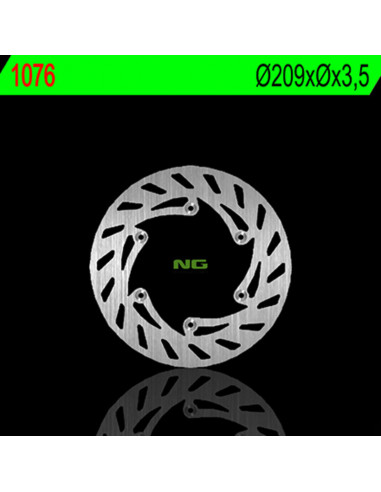 Disque de frein NG BRAKES fixe - 1076