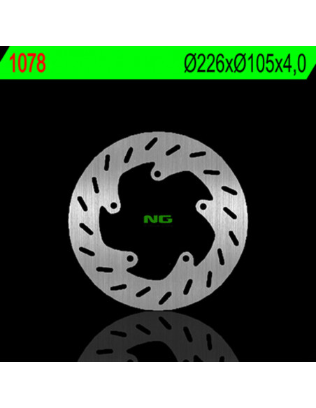 Disque de frein NG BRAKES fixe - 1078