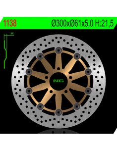 Disque de frein NG BRAKES flottant - 1138