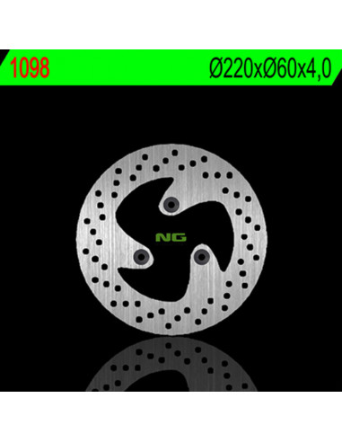 Disque de frein NG BRAKES fixe - 1586