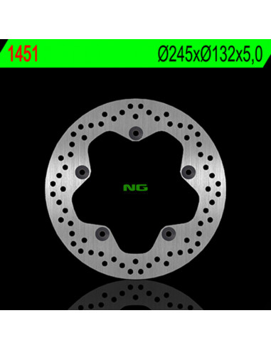 Disque de frein NG BRAKES fixe - 1451