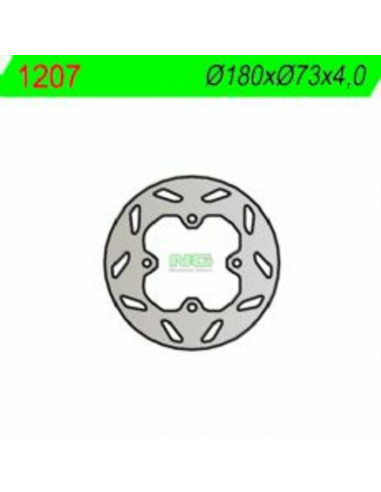 Disque de frein NG BRAKES fixe - 1207