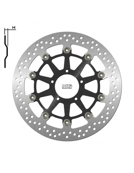 Disque de frein NG BRAKES Flottant - 1796G