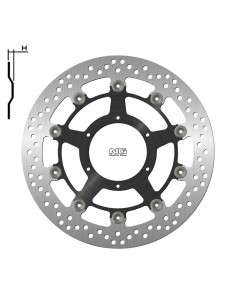 Disque de frein NG BRAKES Flottant - 1808G 2