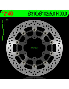 Disque de frein NG BRAKES flottant - 1214G