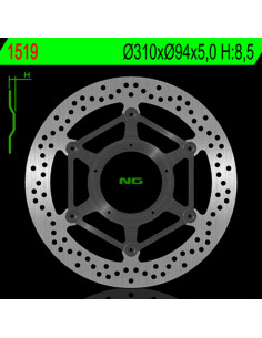 Disque de frein NG BRAKES flottant - 1519.