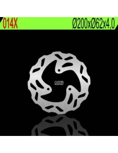 Disque de frein NG BRAKES pétale fixe - 014X 2