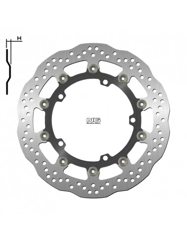 Disque de frein NG BRAKES pétale flottant - 1708XG