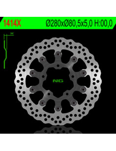 Disque de frein NG BRAKES pétale flottant - 1414X