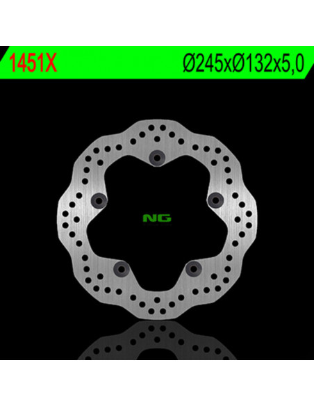 Disque de frein NG BRAKES pétale fixe - 1451X