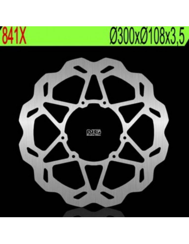 Disque de frein NG BRAKES pétale fixe - 841X