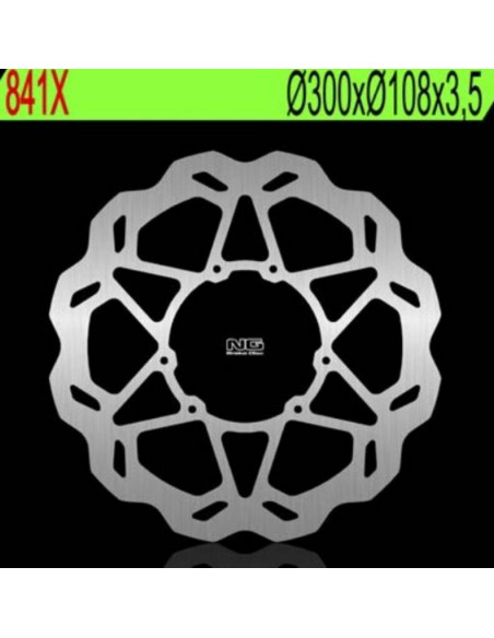 Disque de frein NG BRAKES pétale fixe - 841X