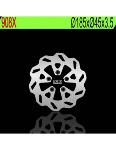 Disque de frein NG BRAKES pétale fixe - 908X