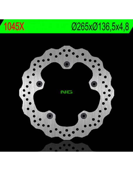 Disque de frein NG BRAKES pétale fixe - 1045X