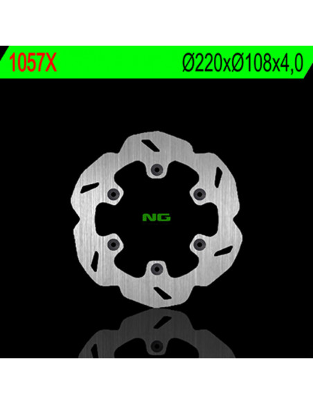 Disque de frein NG BRAKES pétale fixe - 1057X