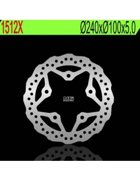 Disque de frein NG BRAKES pétale fixe - 1512X
