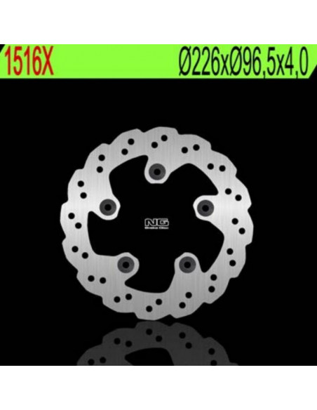 Disque de frein NG BRAKES pétale fixe - 1516X