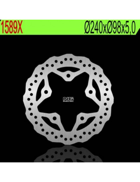 Disque de frein NG BRAKES pétale fixe - 1589X