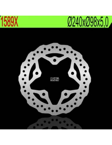 Disque de frein NG BRAKES pétale fixe - 1589X