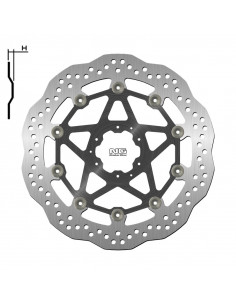 Disque de frein NG BRAKES pétale flottant - 1643XG