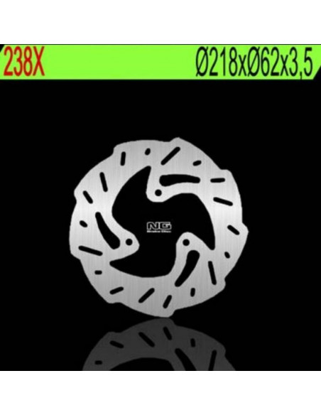 Disque de frein NG BRAKES pétale fixe - 238X