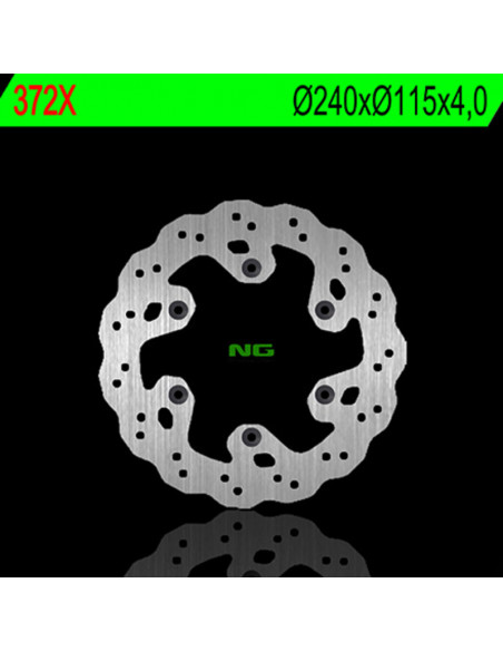 Disque de frein NG BRAKES pétale fixe - 372X