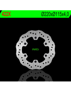 Disque de frein NG BRAKES pétale fixe - 422X 2