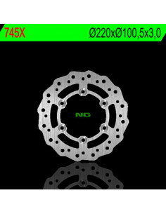 Disque de frein NG BRAKES pétale fixe - 745X