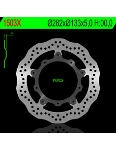 Disque de frein NG BRAKES pétale semi-flottant - 1503X.