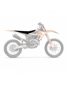 Housse de selle BLACKBIRD Pyramid noire - KTM SX-SXF 2