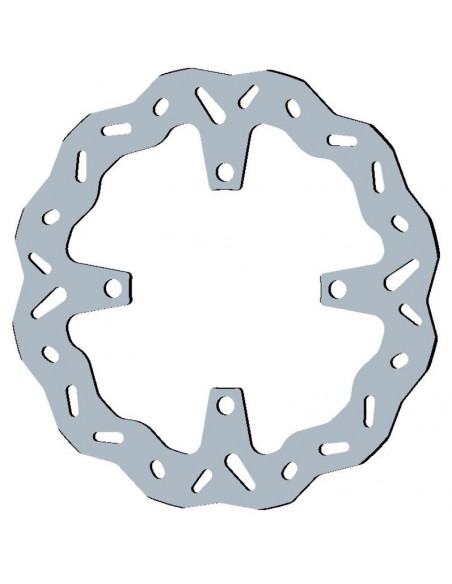 Disque de frein arrière BRAKING Wave fixe - WF7537