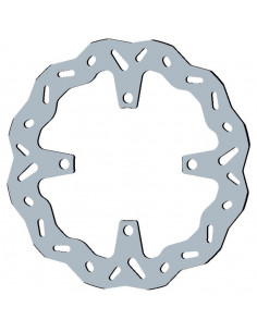 Disque de frein arrière BRAKING Wave fixe - WF7537 2