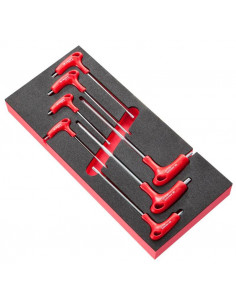 Module FACOM 7 clés mâles Torx® poignées en T