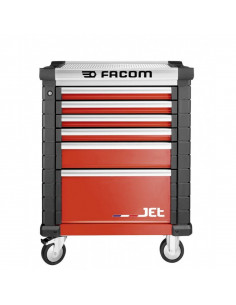 Servante FACOM JET M3 - 6 tiroirs rouge