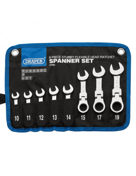 Jeu de clés mixtes DRAPER HI-TORQ® - 8 pièces