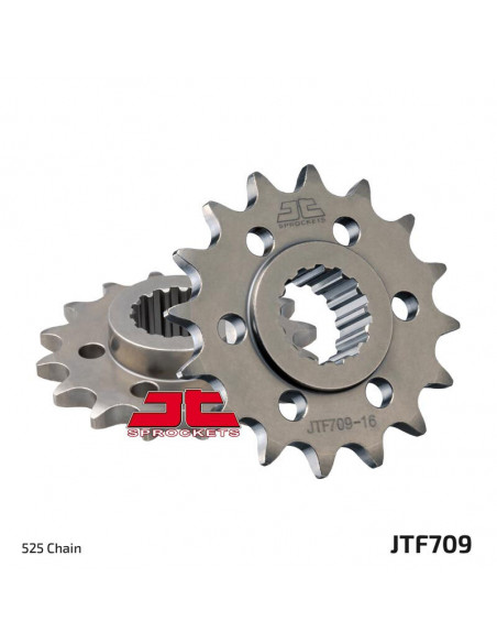 Pignon JT SPROCKETS acier anti-bruit 709 - 525