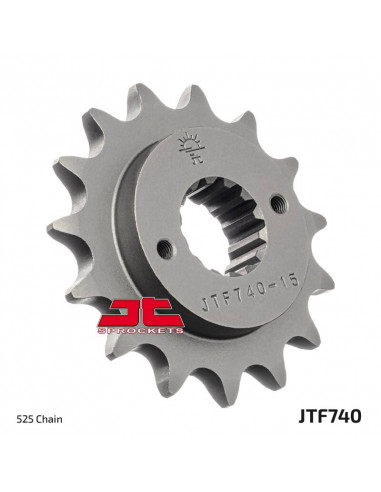 Pignon JT SPROCKETS acier anti-bruit 740 - 525