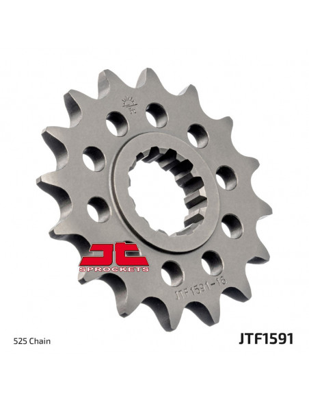 Pignon JT SPROCKETS acier anti-bruit 1591 - 525