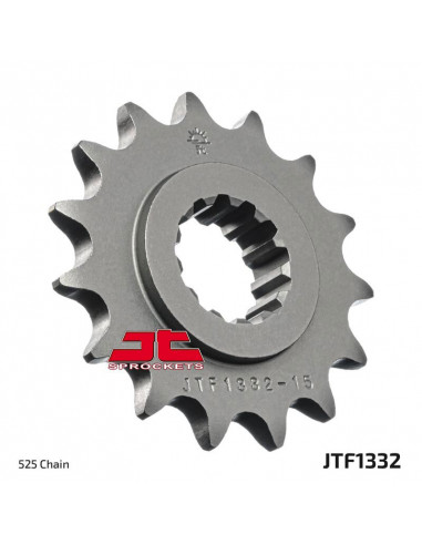 Pignon JT SPROCKETS acier anti-bruit 1332 - 525