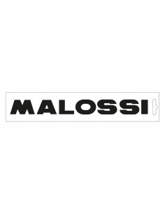 Stickers MALOSSI noir - 14 cm